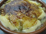 COMPOTA DE MANZANA CON CREMA CATALANA