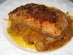 SALMON A LA SIDRA