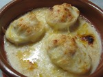 HUEVOS RELLENOS CON BECHAMEL